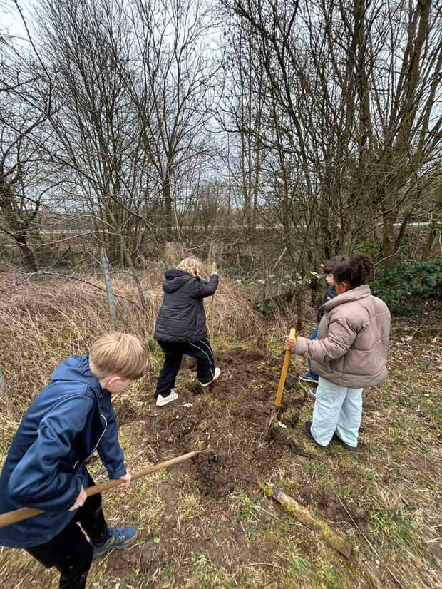 Pflege des Schulgartens